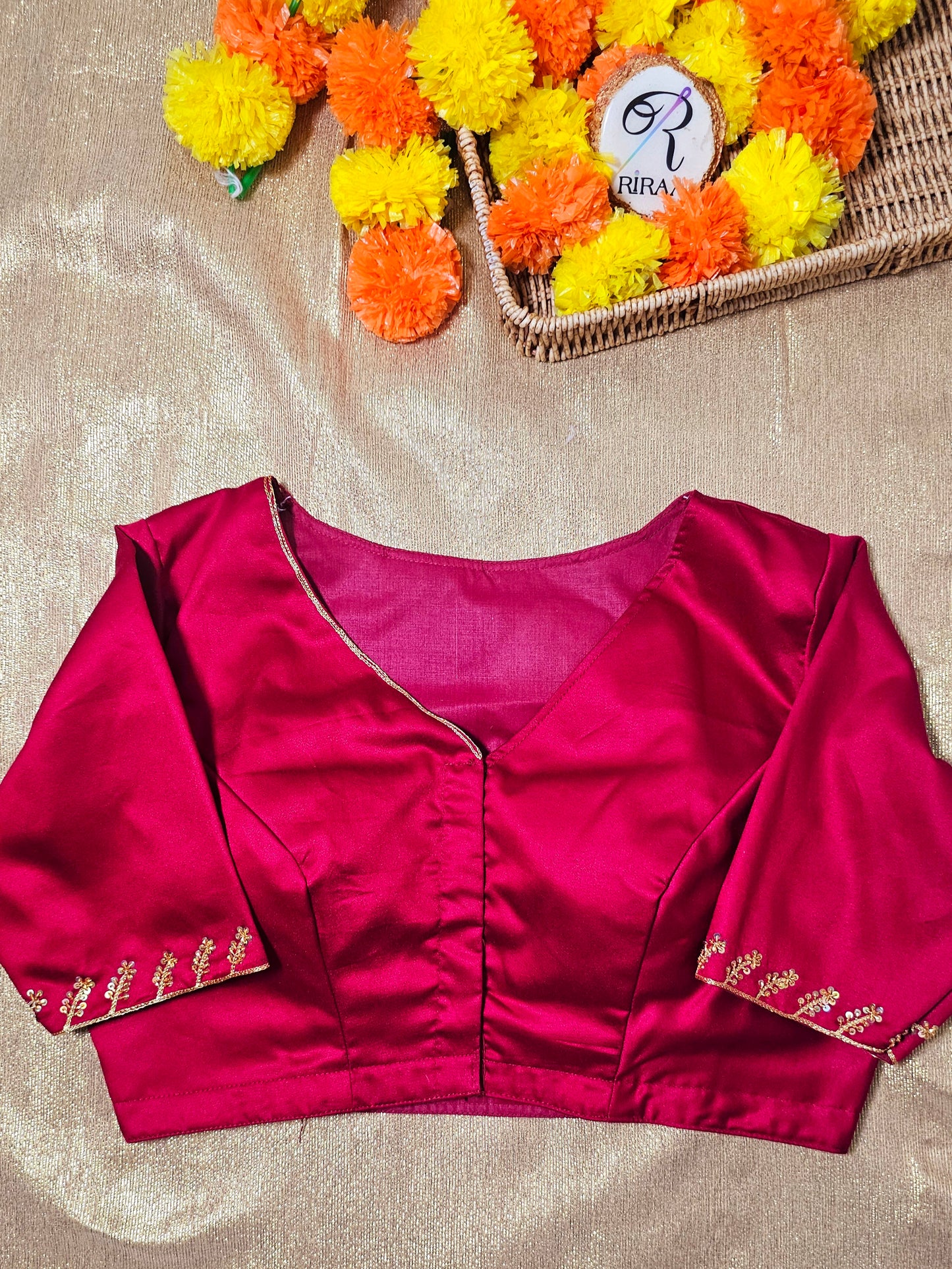 JASWAND BLOUSE - Red