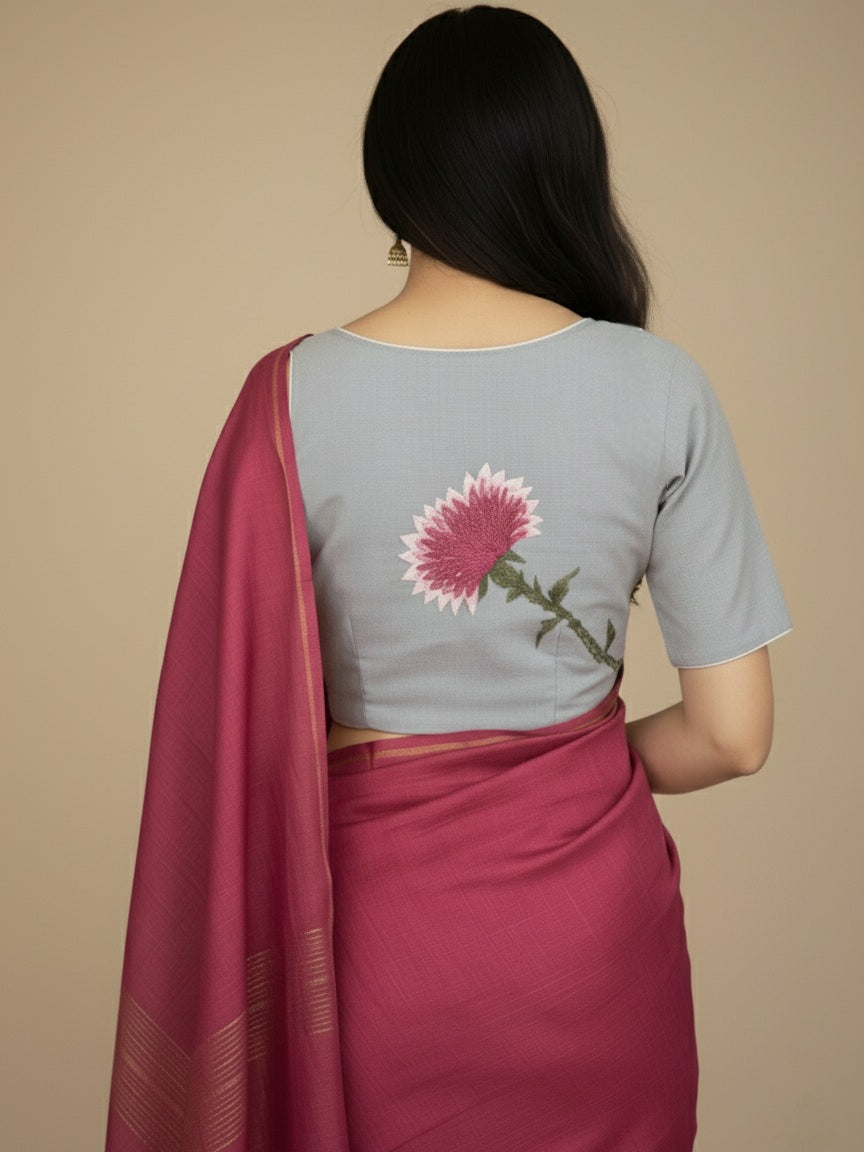 ARANYA BLOUSE - Grey