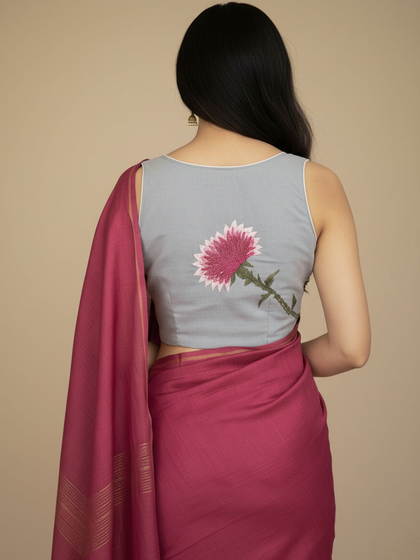 ARANYA BLOUSE - Grey