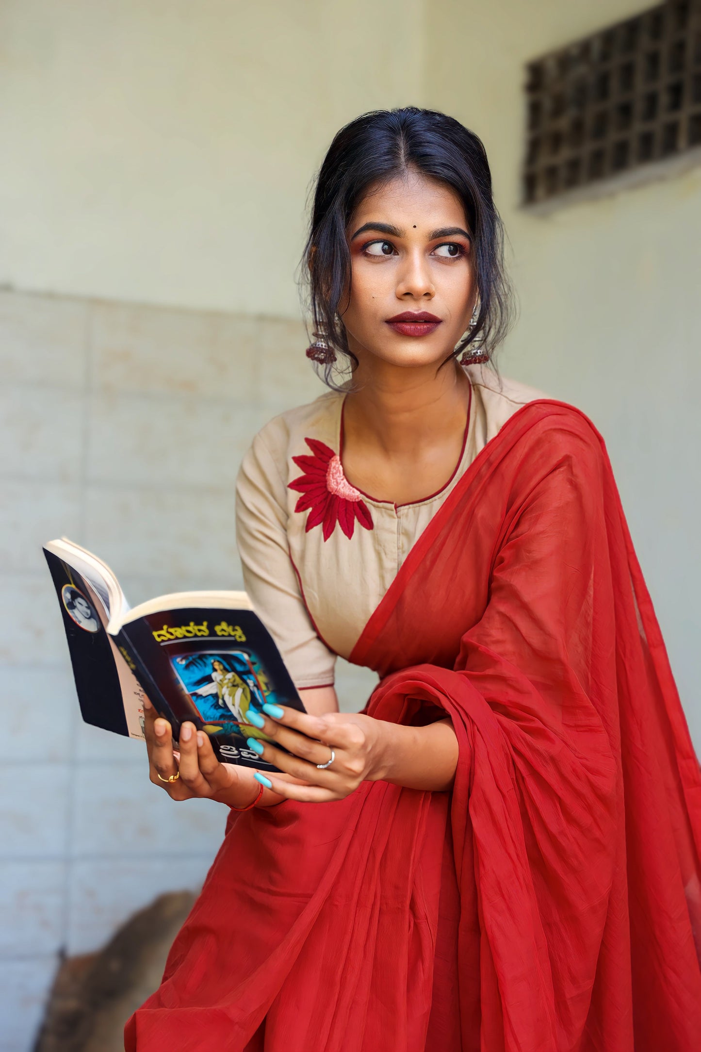 DAISY DREAM BLOUSE in Red