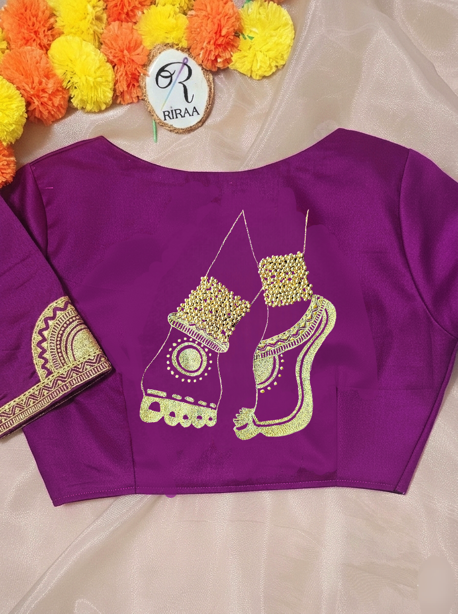 NRITYANADAM BLOUSE - Magenta