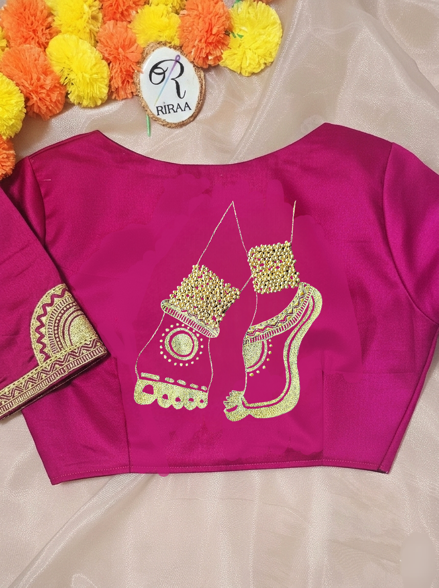 NRITYANADAM BLOUSE - Pink
