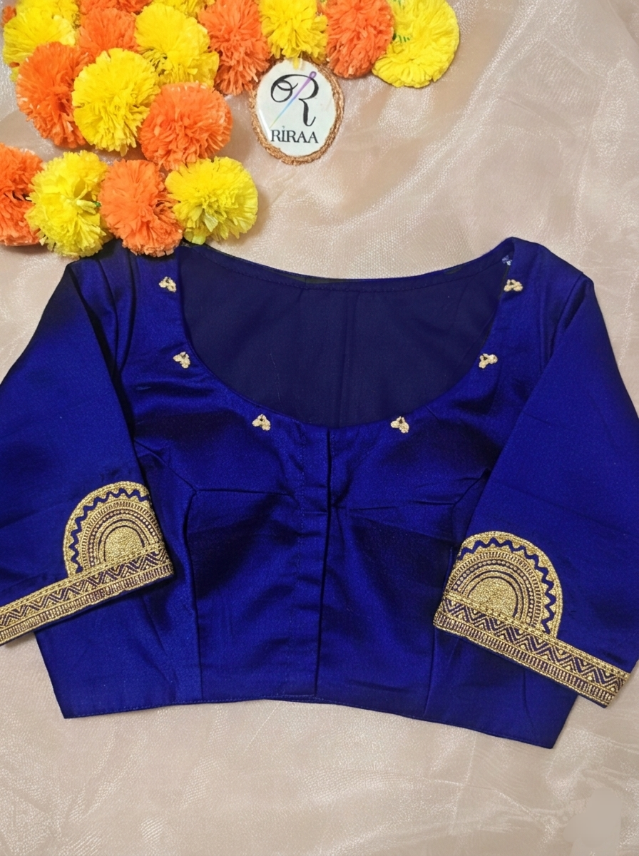 NRITYANADAM BLOUSE - Blue