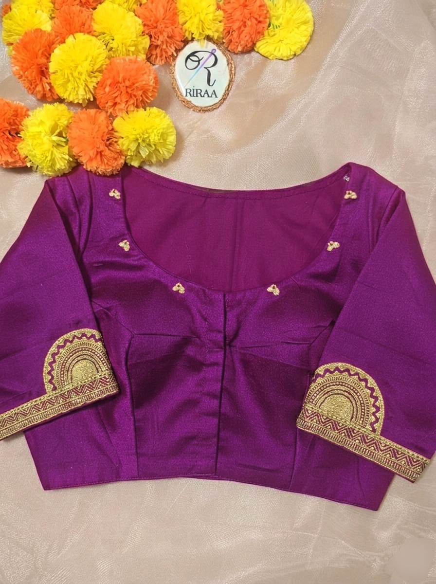 NRITYANADAM BLOUSE - Magenta