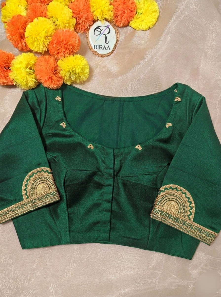 NRITYANADAM BLOUSE - Green