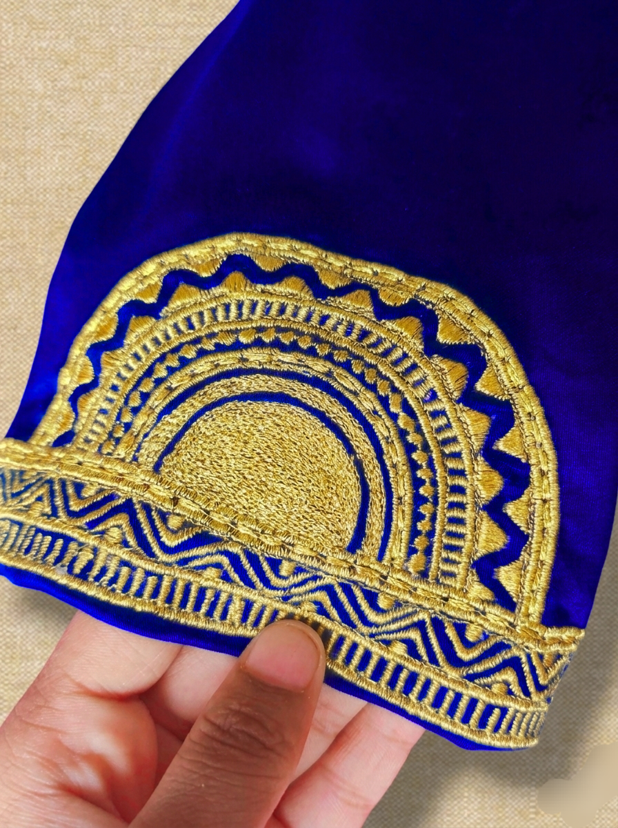 NRITYANADAM BLOUSE - Blue