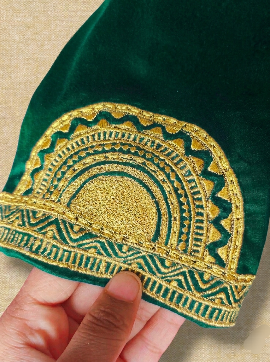 NRITYANADAM BLOUSE - Green