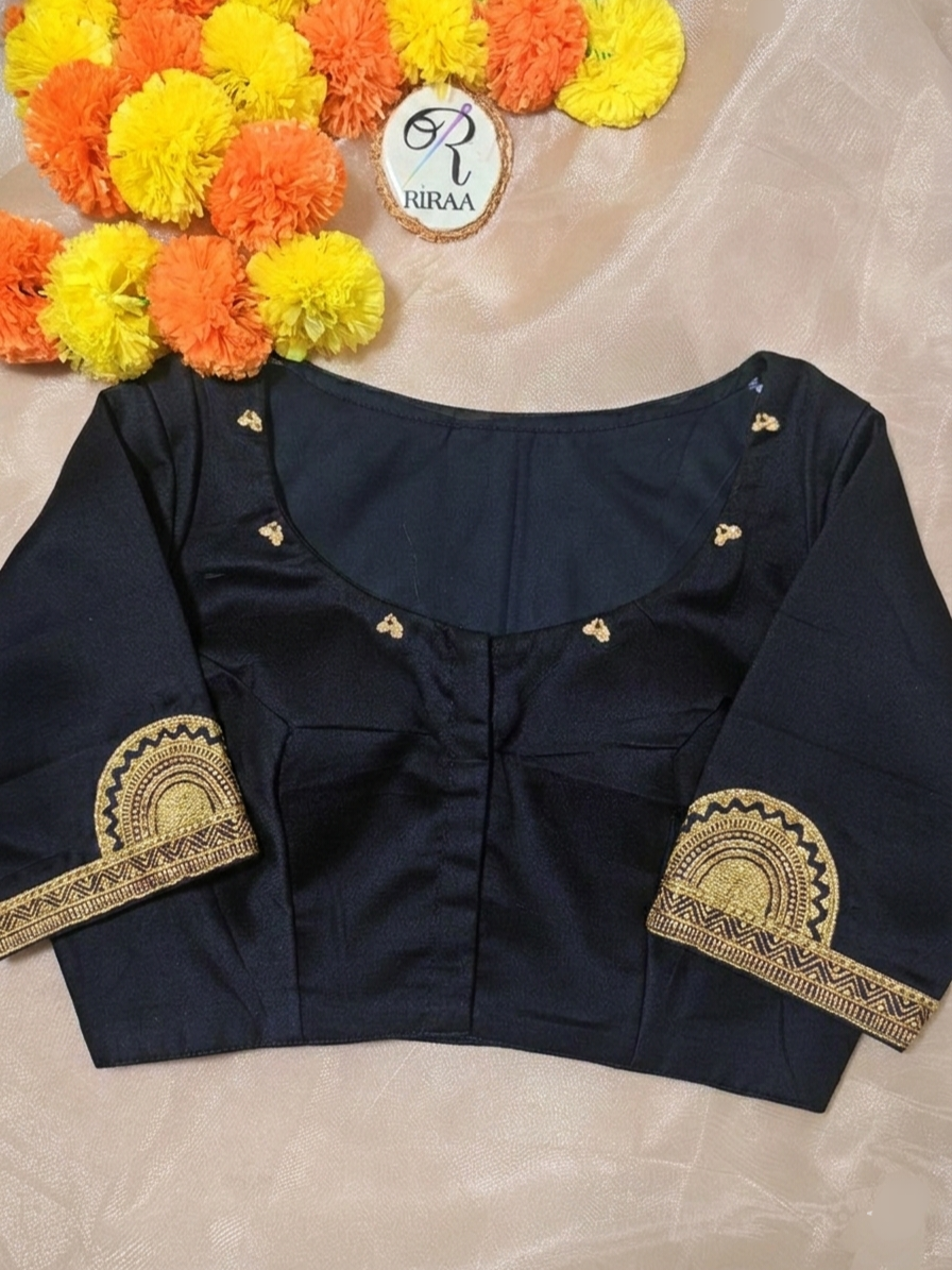 NRITYANADAM BLOUSE - Black