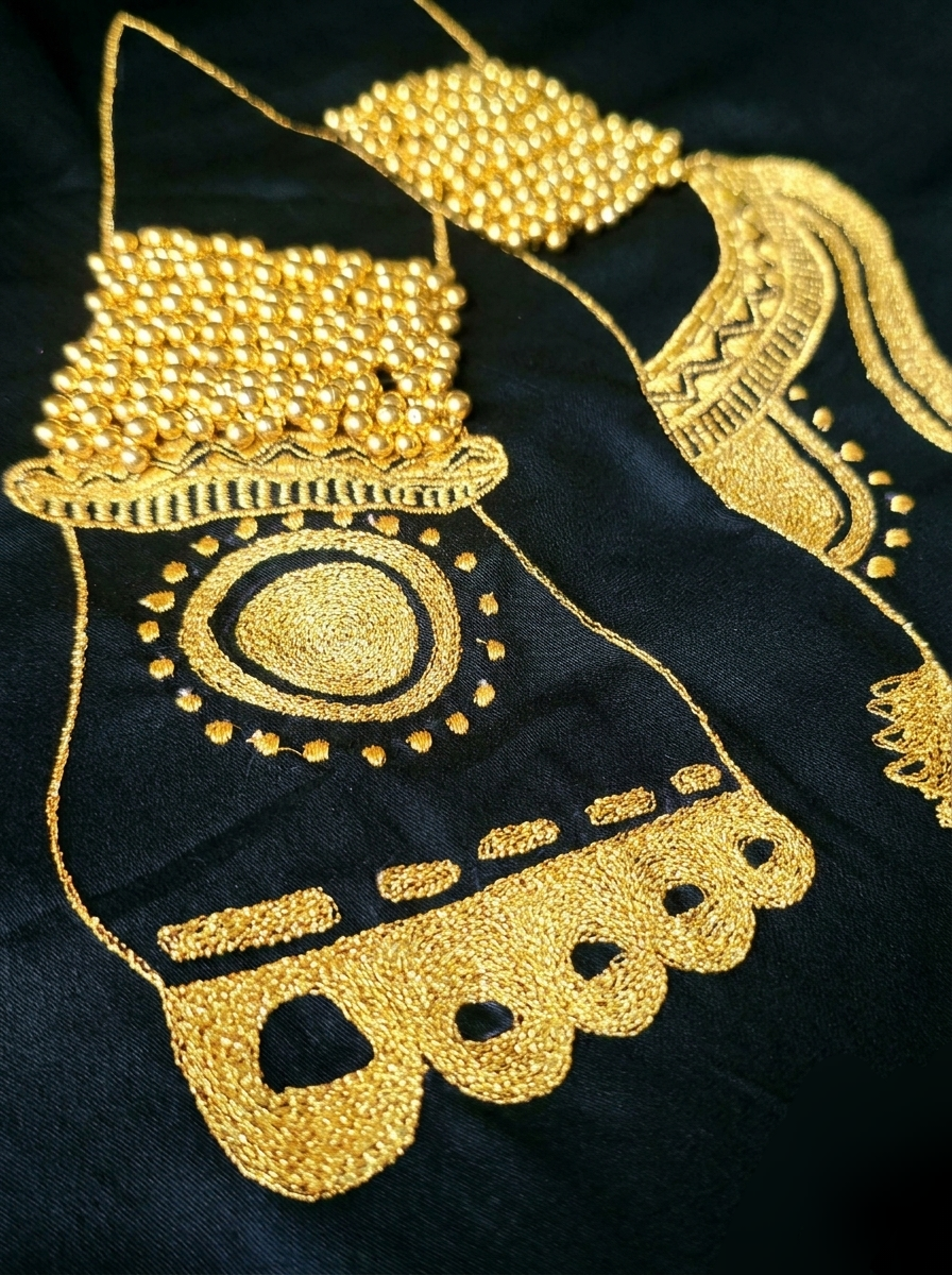 NRITYANADAM BLOUSE - Black