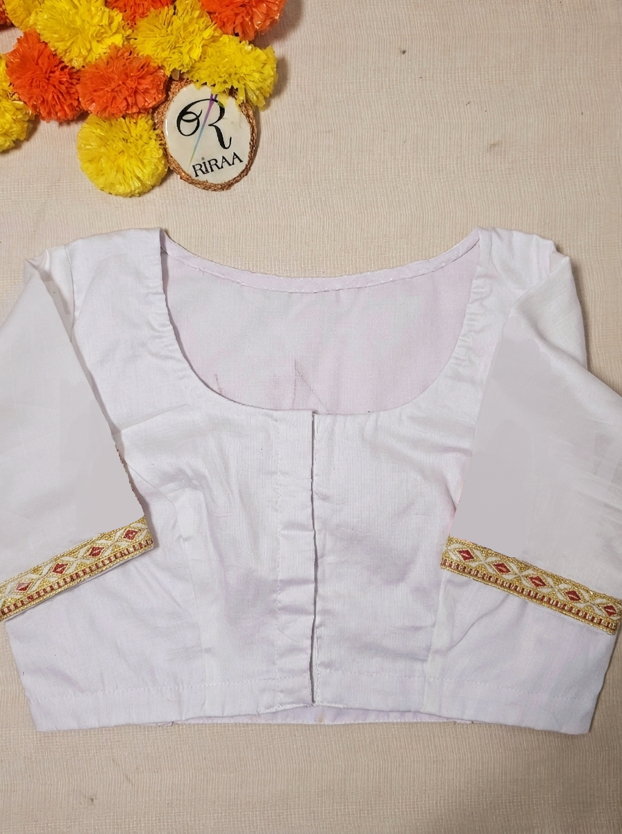 CHAKRAHASTA BLOUSE - White