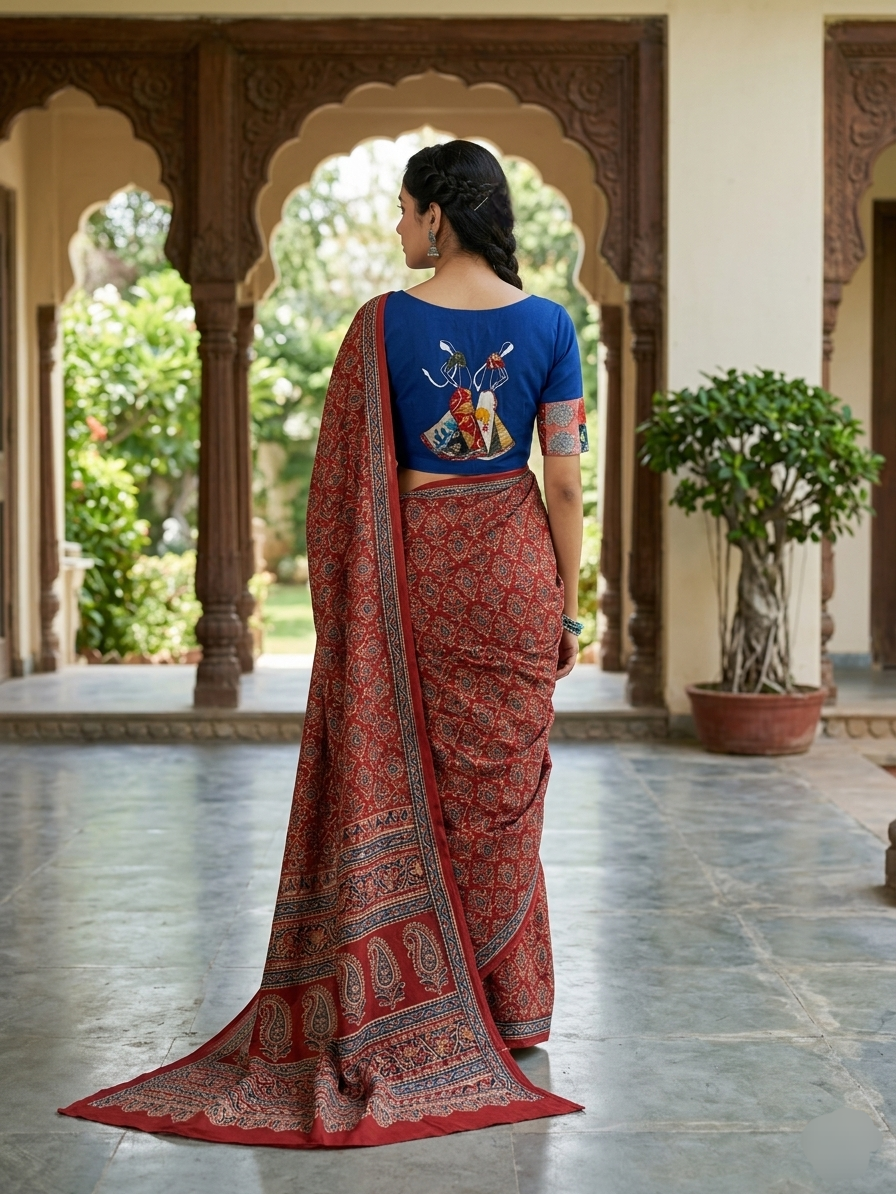 SAHELI BLOUSE - Blue