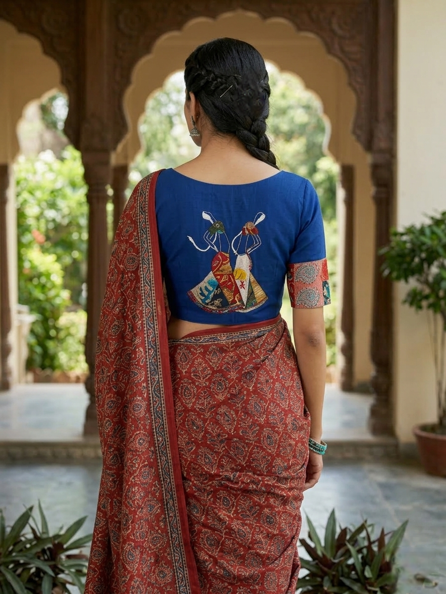 SAHELI BLOUSE - Blue