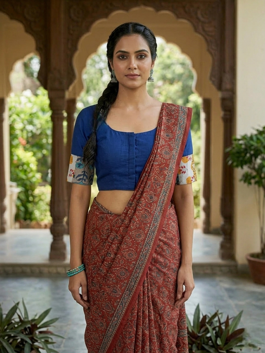 SAHELI BLOUSE - Blue