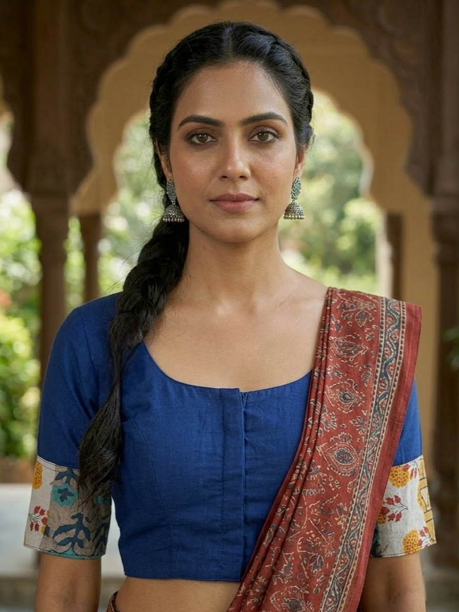 SAHELI BLOUSE - Blue