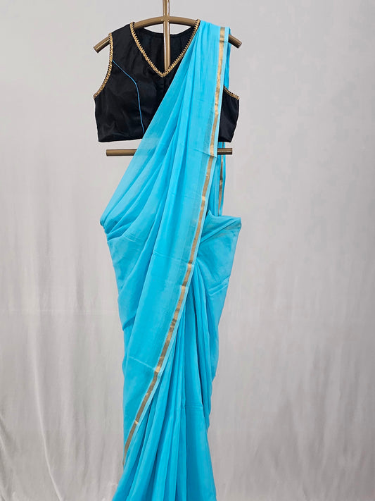 Vividha MulMul Cotton Saree
