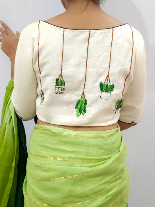 VINE VEIL BLOUSE