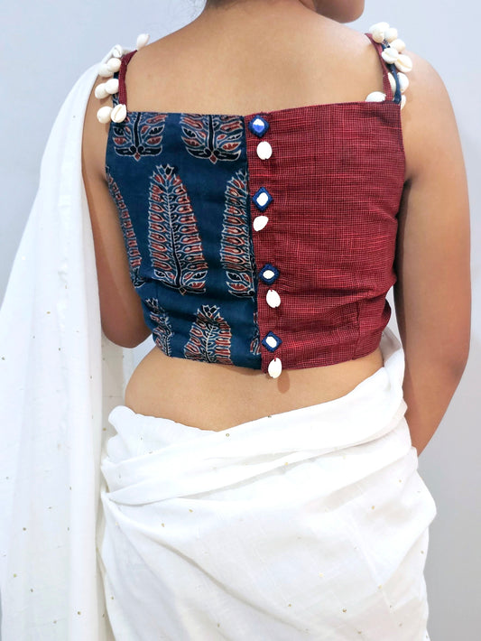 SHANKHNILA BLOUSE