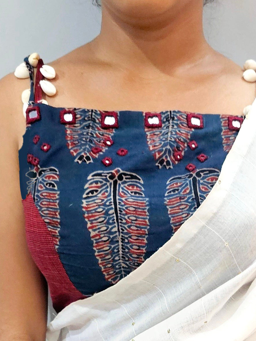 SHANKHNILA BLOUSE