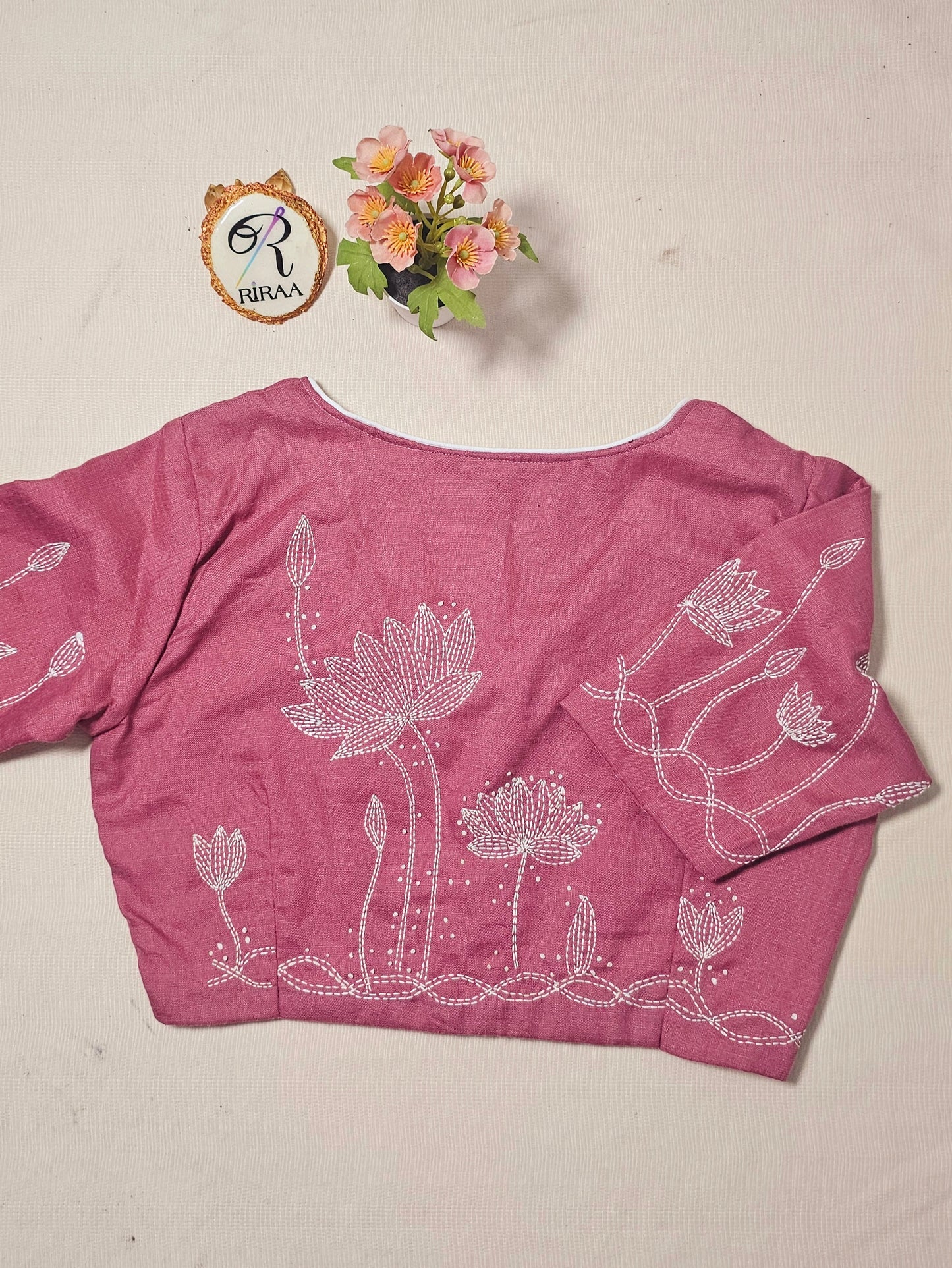 TAVARE BLOUSE - Pastel Pink