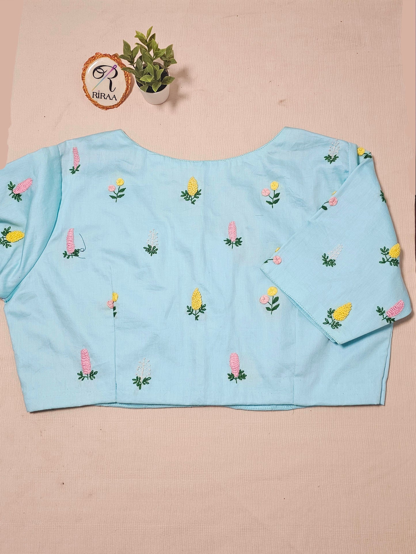 Blossom Blouse - Blue