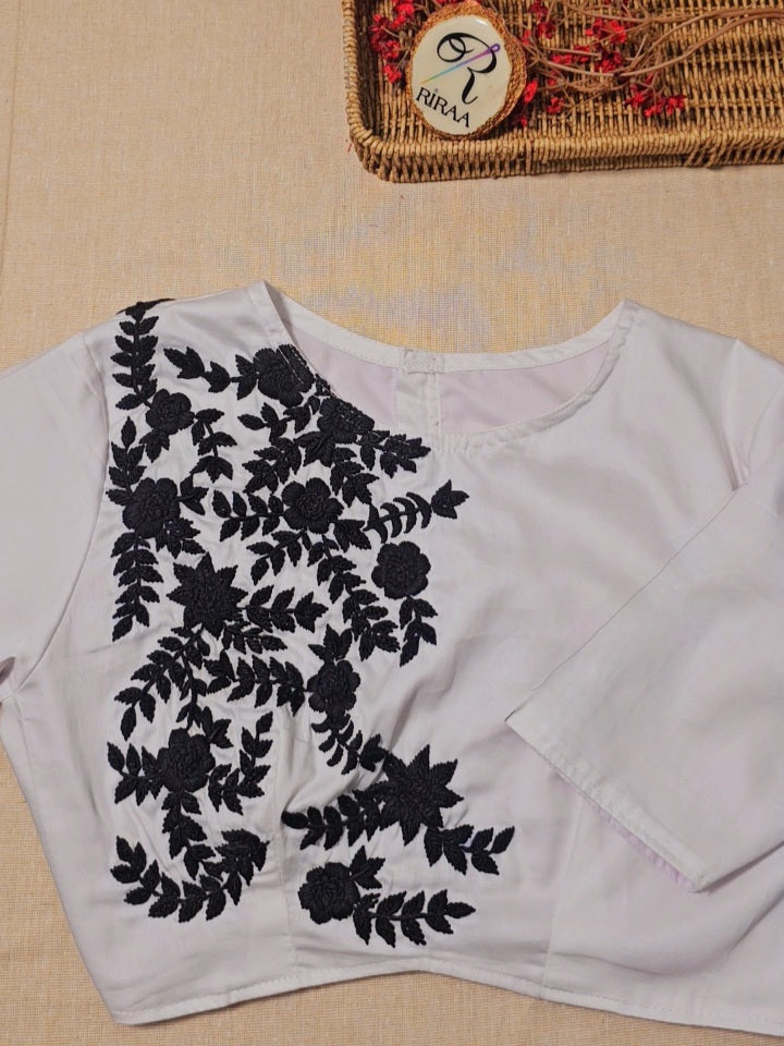 SHIRISHA BLOUSE- White