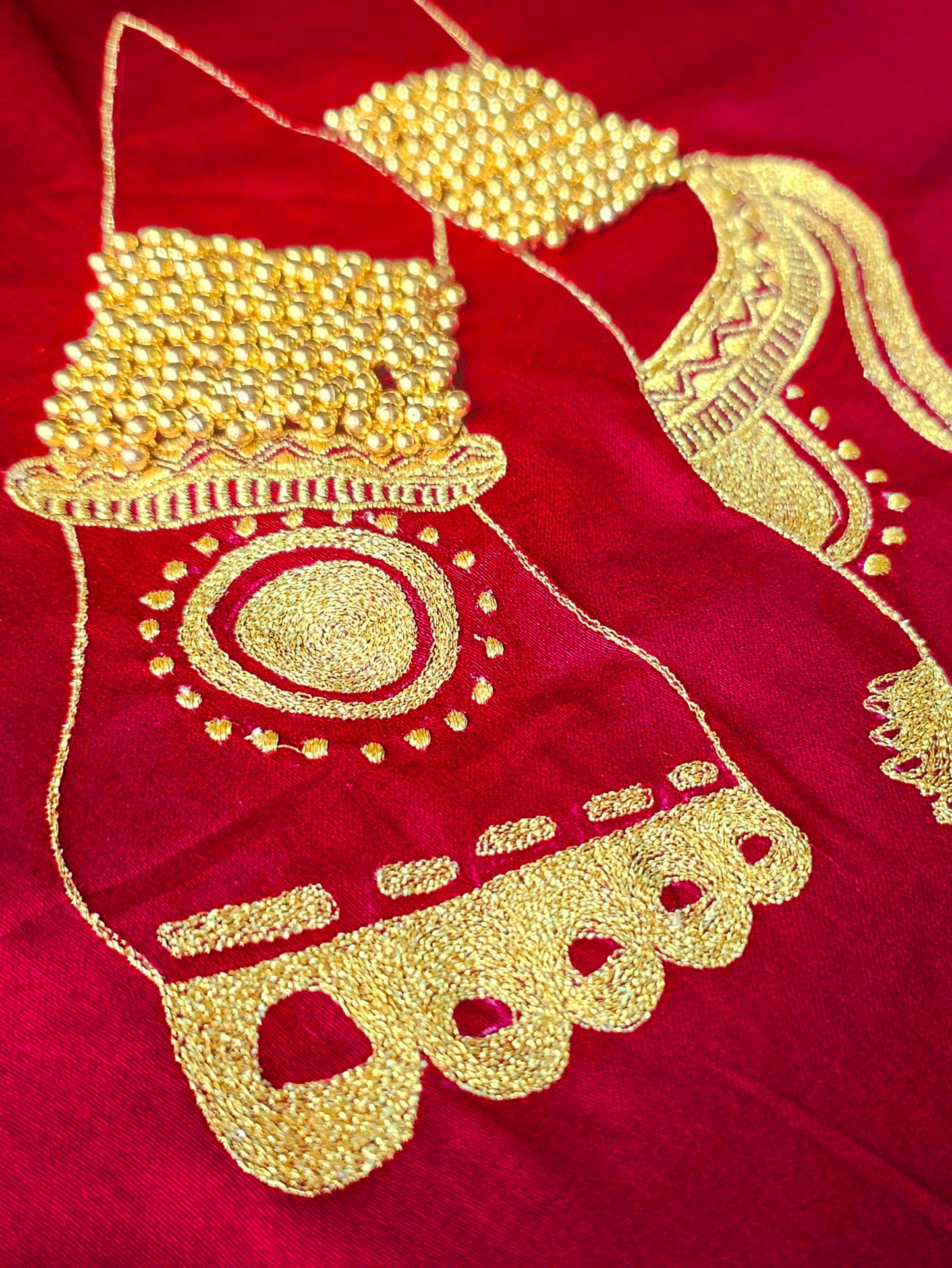 NRITYANADAM BLOUSE - Red