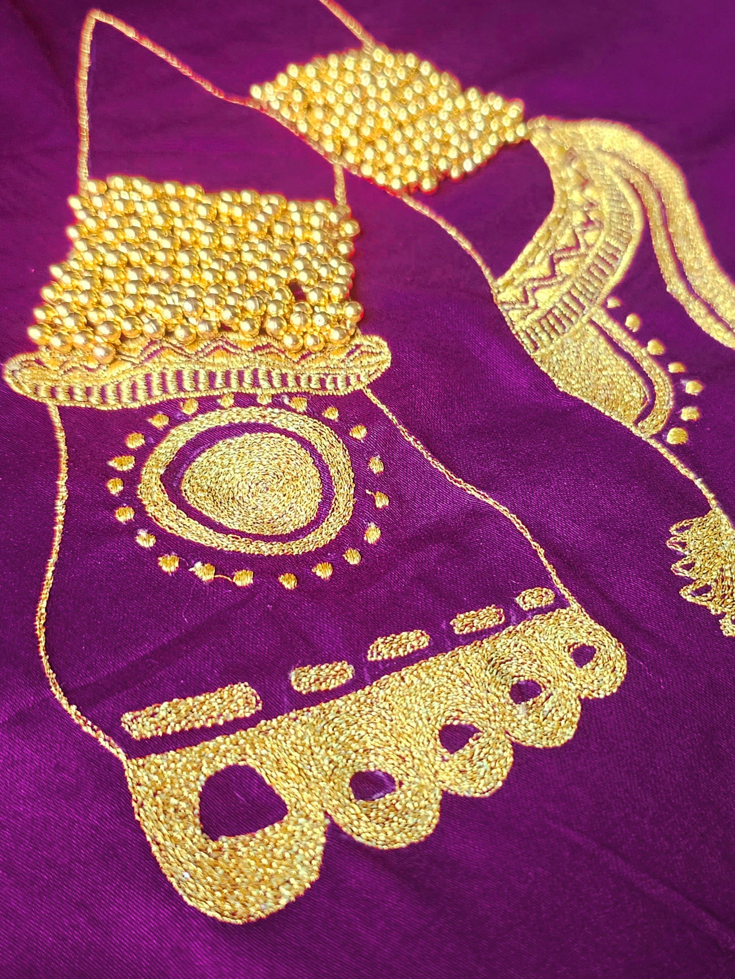 NRITYANADAM BLOUSE - Magenta