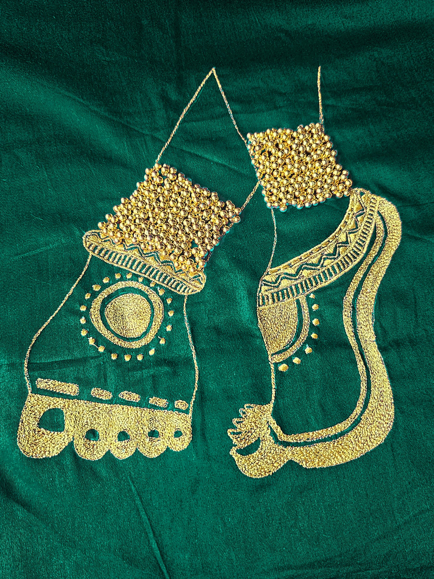 NRITYANADAM BLOUSE - Green