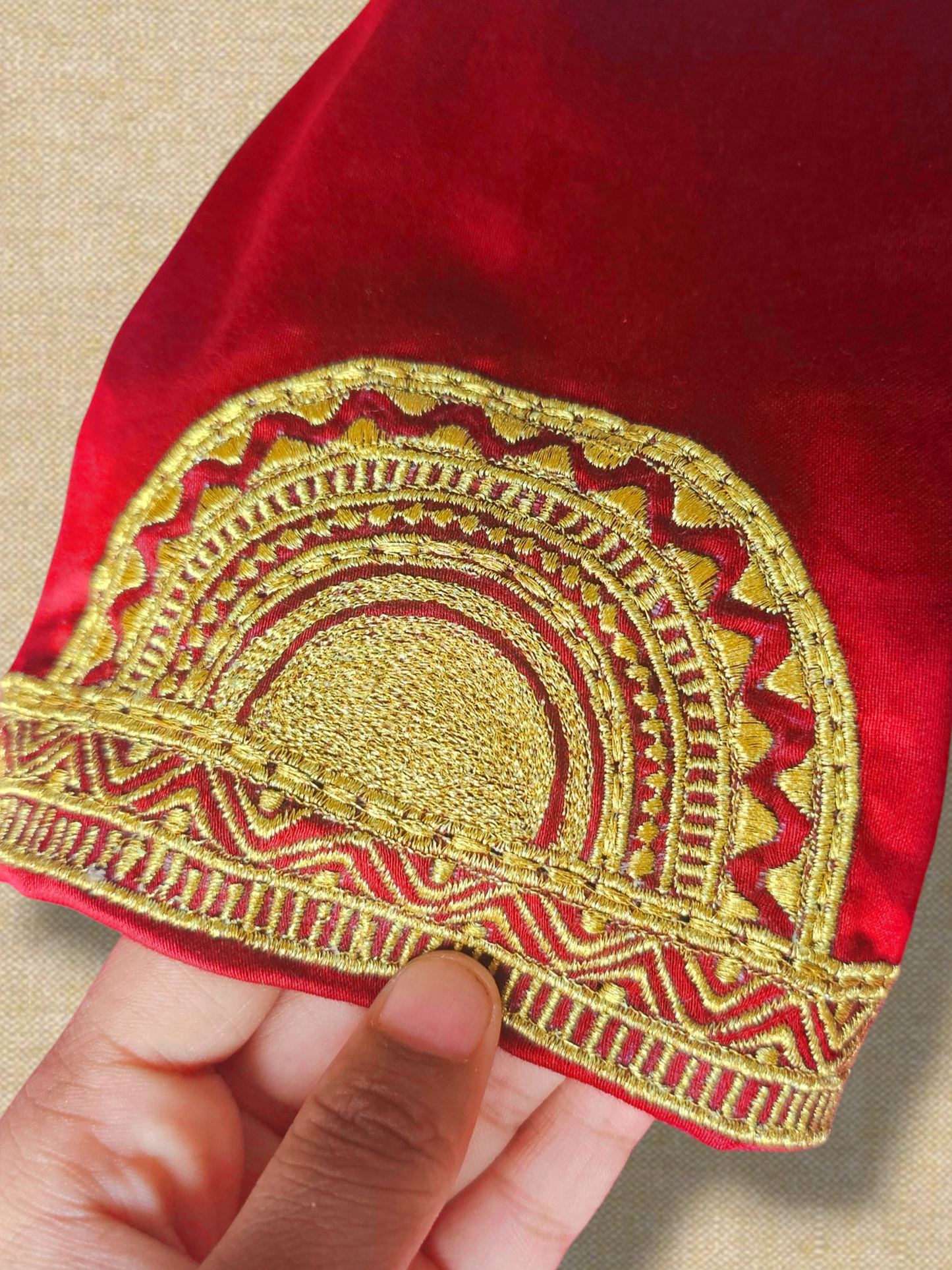 NRITYANADAM BLOUSE - Red