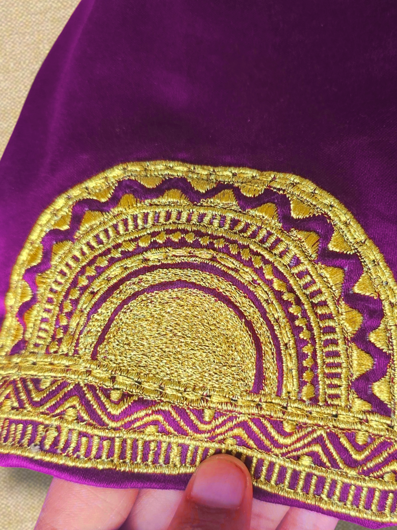 NRITYANADAM BLOUSE - Magenta