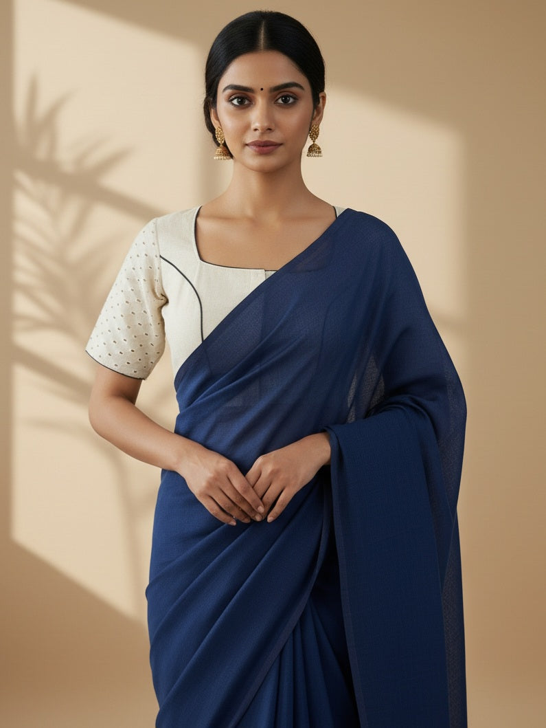 BLUE-WING BEAUTY BLOUSE