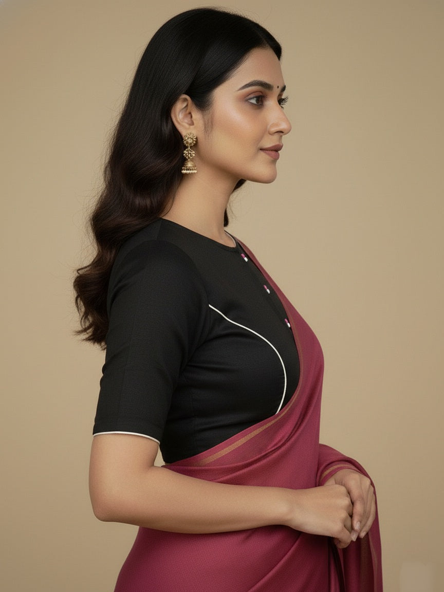 ARANYA BLOUSE - Black
