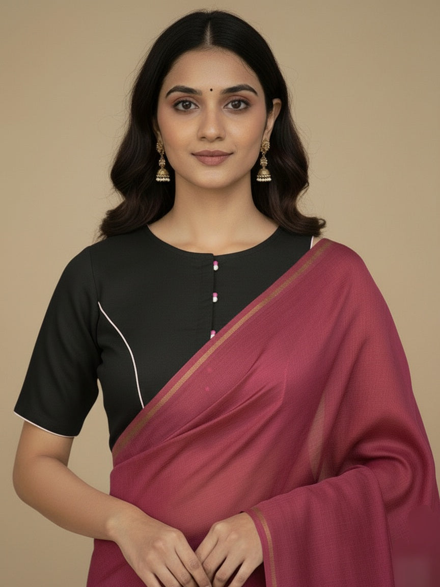 ARANYA BLOUSE - Black