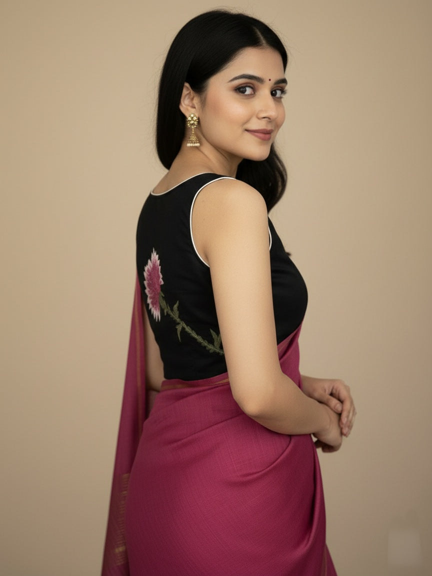 ARANYA BLOUSE - Black