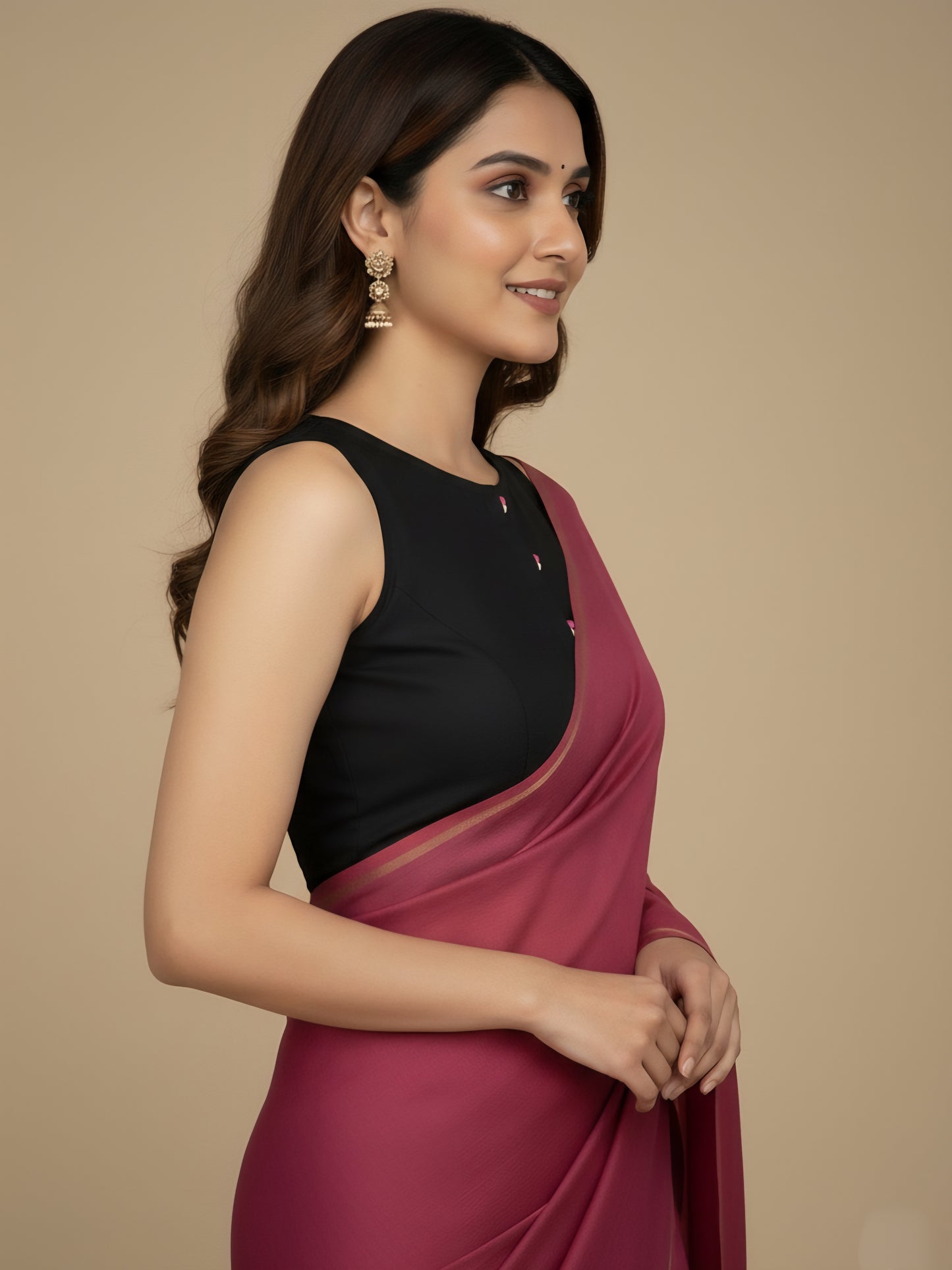 ARANYA BLOUSE - Black