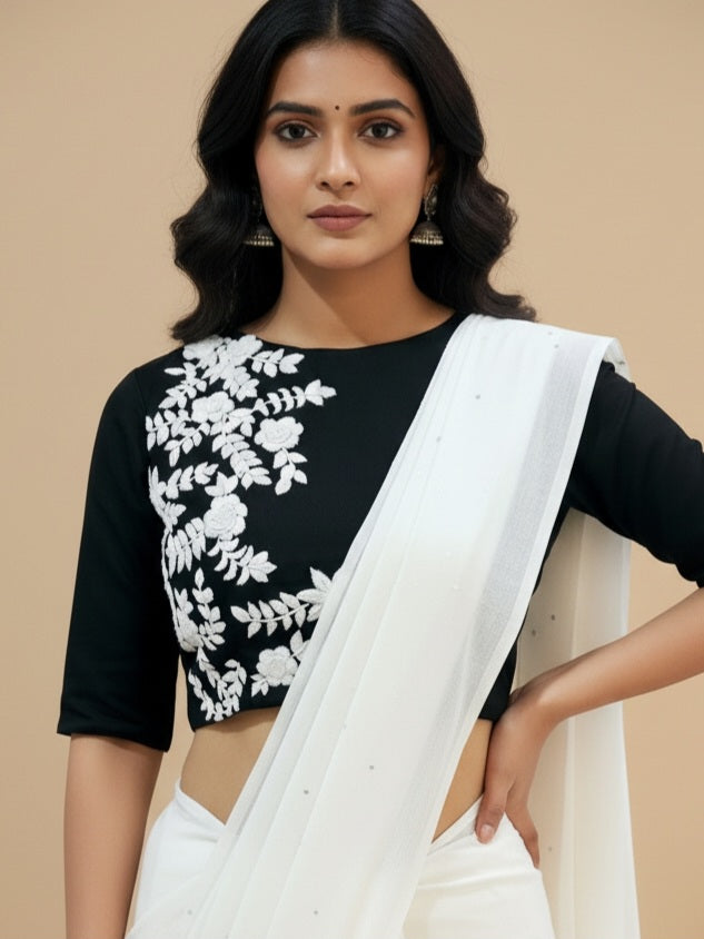 SHIRISHA BLOUSE - Black