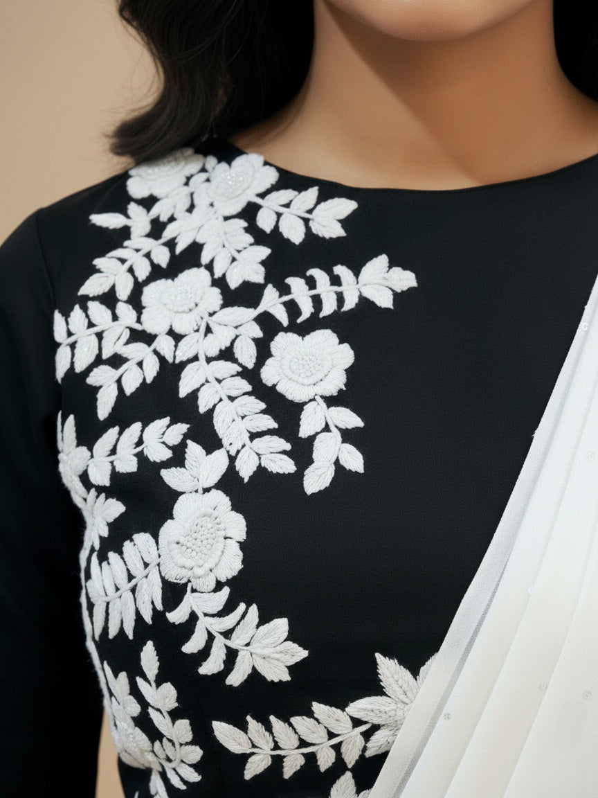 SHIRISHA BLOUSE - Black