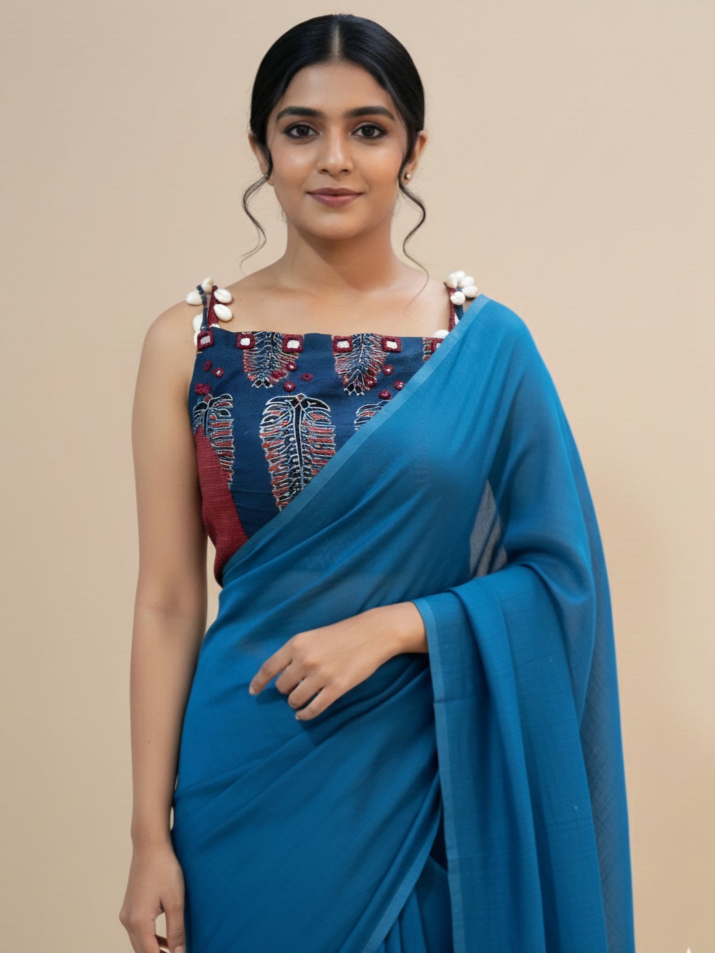 SHANKHNILA BLOUSE