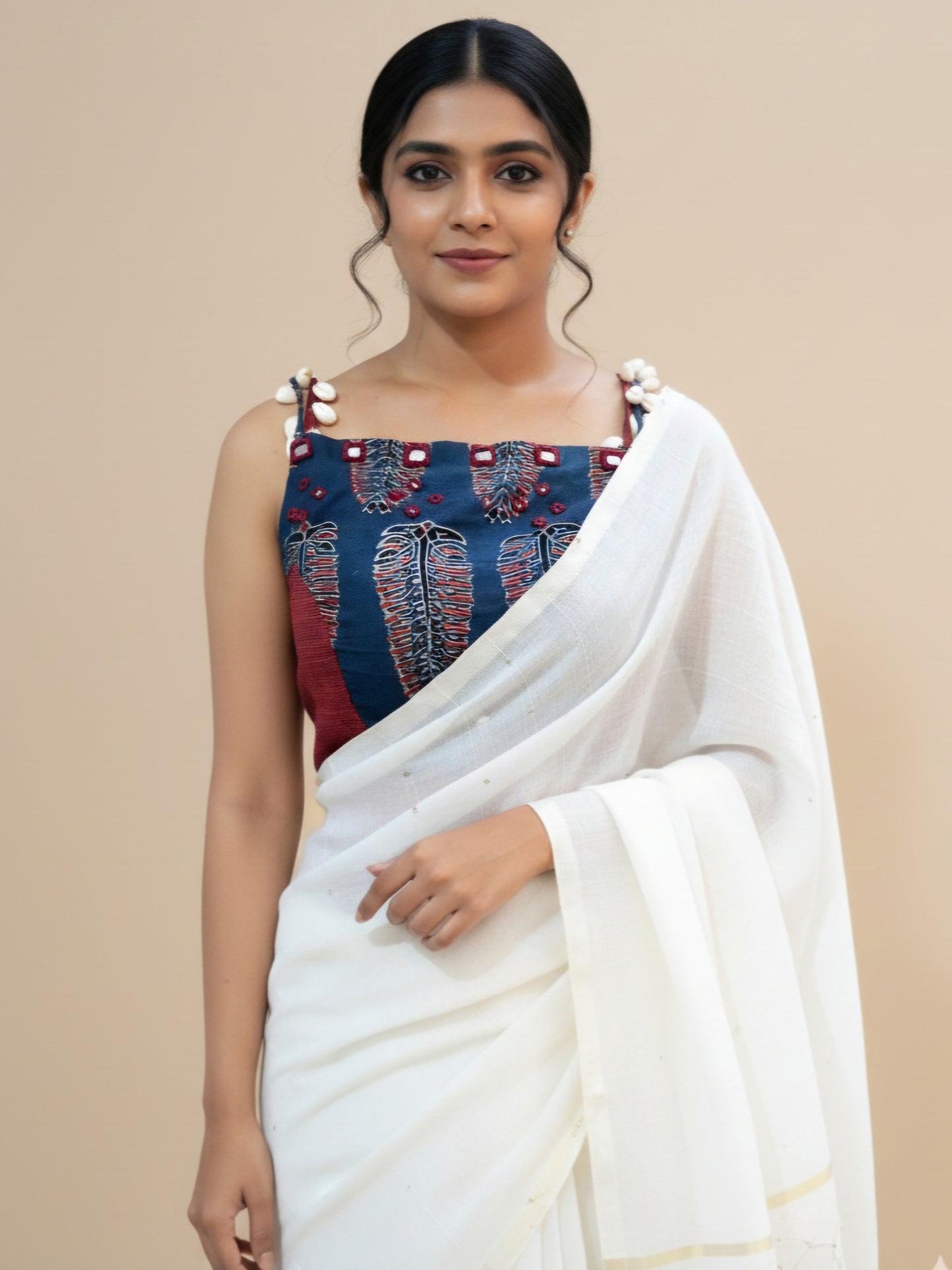 SHANKHNILA BLOUSE