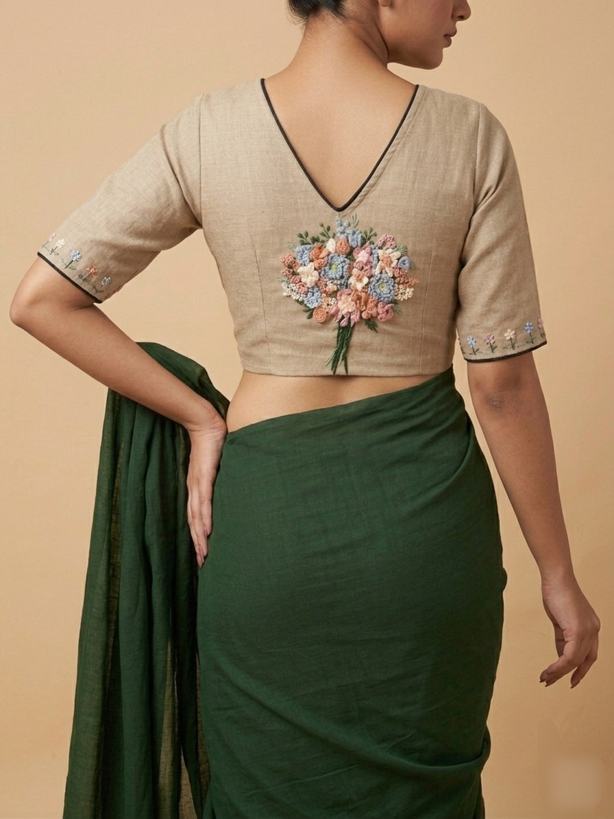 GULDASTA BLOUSE - Sand Beige