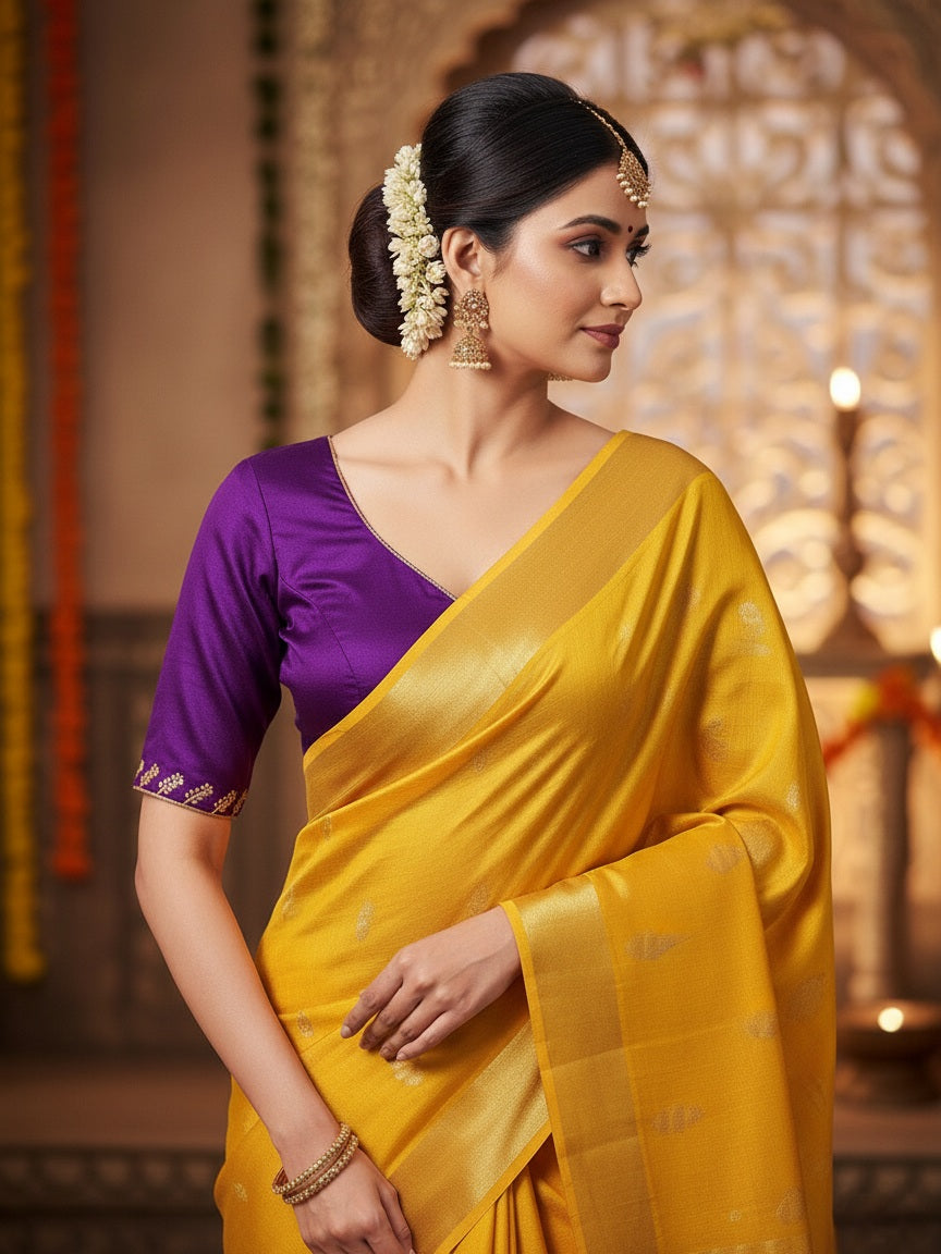 JASWAND BLOUSE - Purple