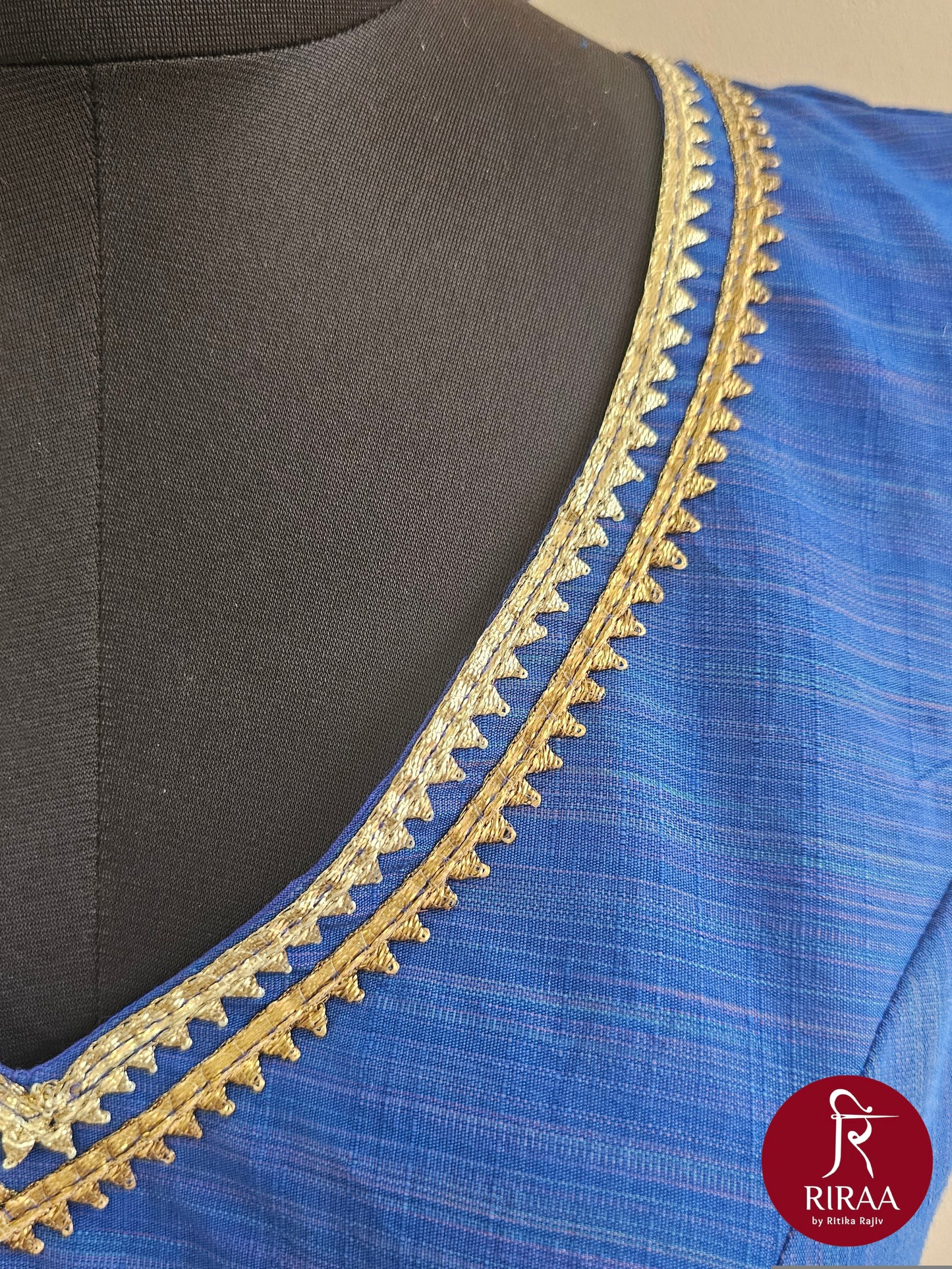 Trishna Blouse-Blue
