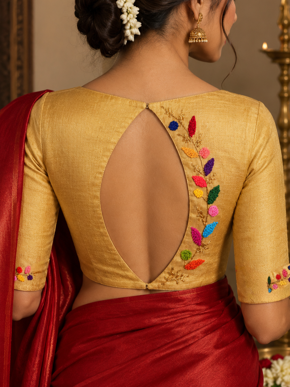 RANGRIMA BLOUSE - Gold