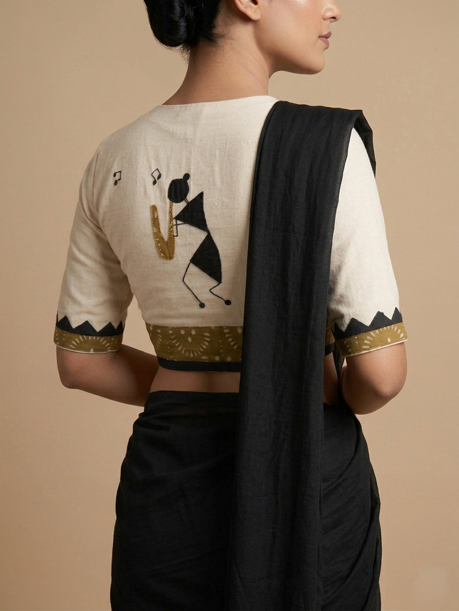 WARLI TUNE BLOUSE - Beige