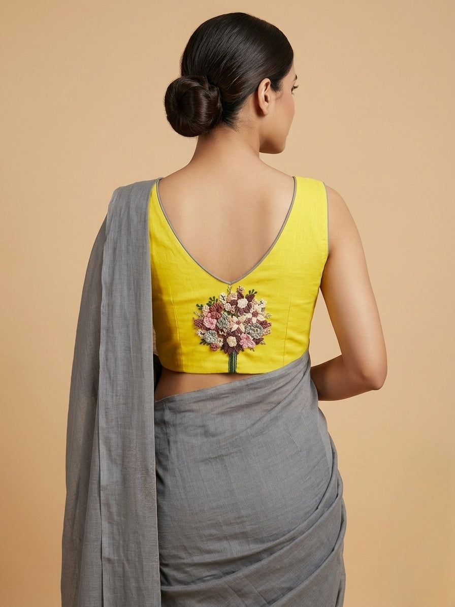 GULDASTA BLOUSE -Yellow