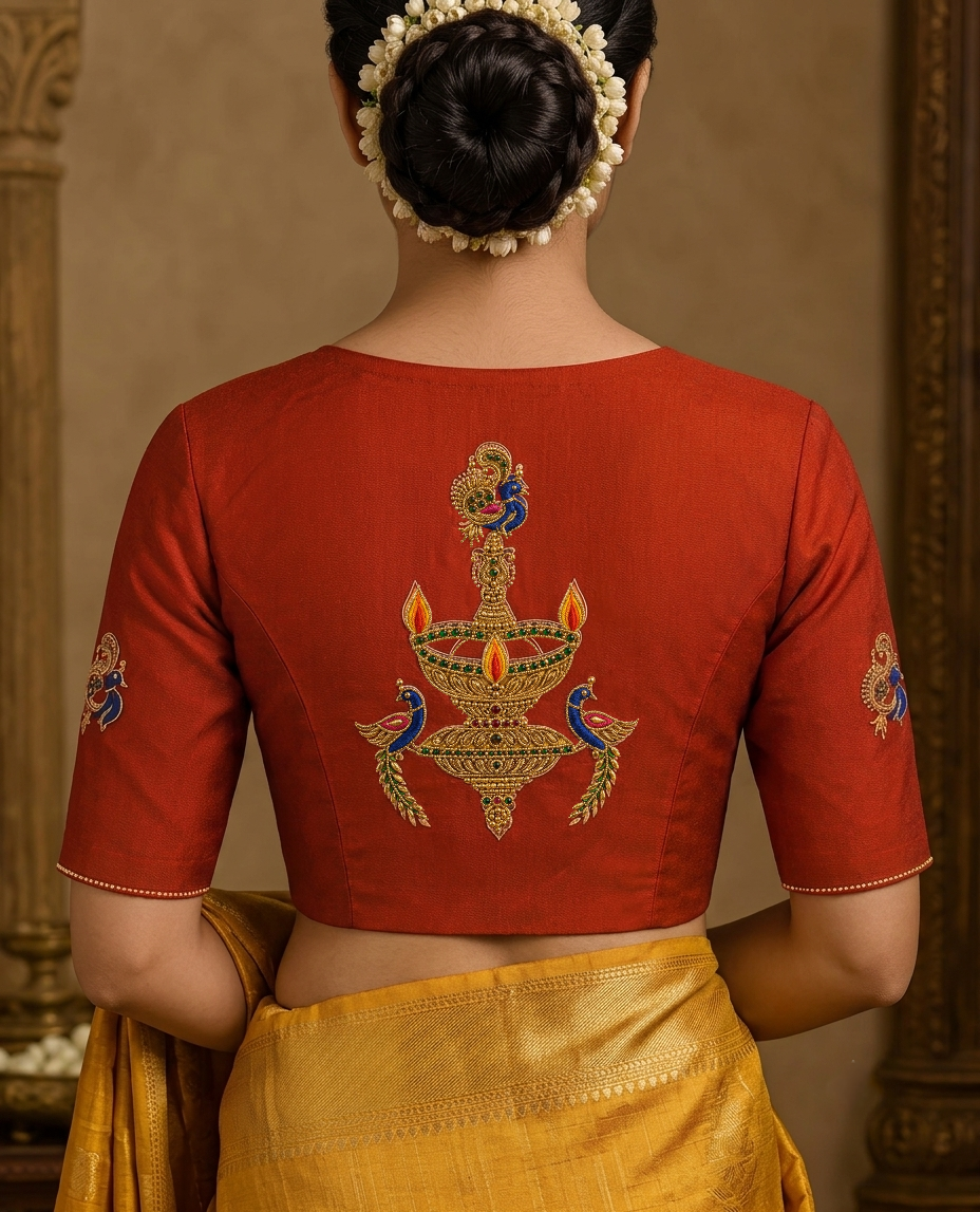 DEEPAKANTI BLOUSE - Orange