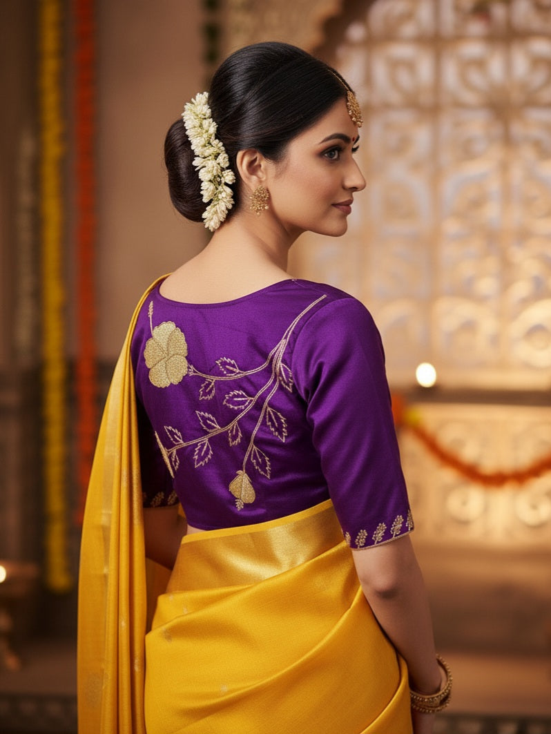 JASWAND BLOUSE - Purple