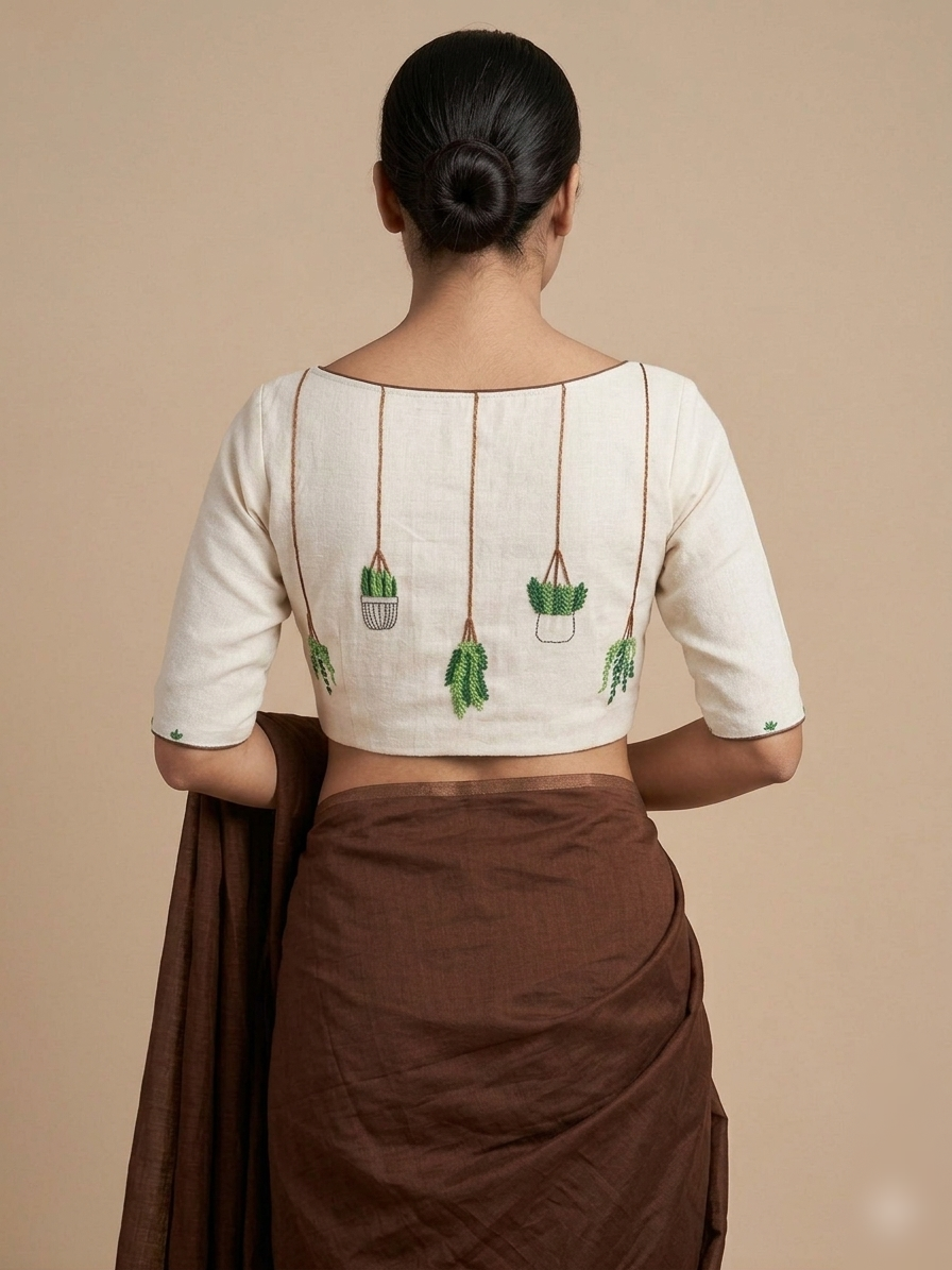 VINE VEIL BLOUSE