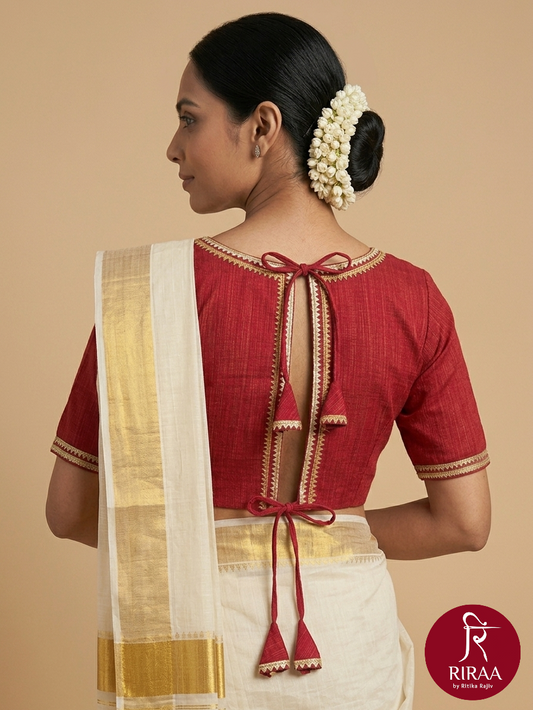 Trishna Blouse - Red