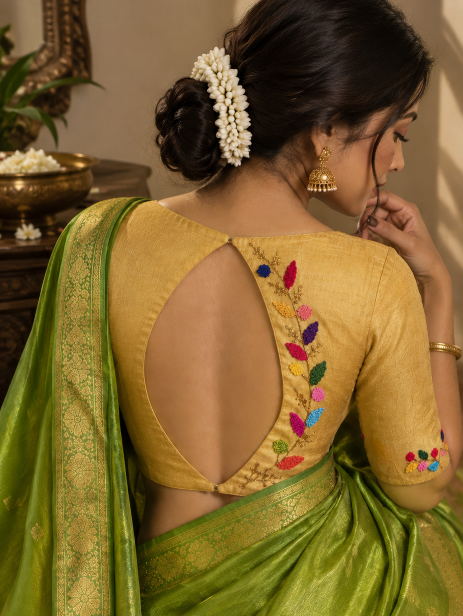 RANGRIMA BLOUSE - Gold